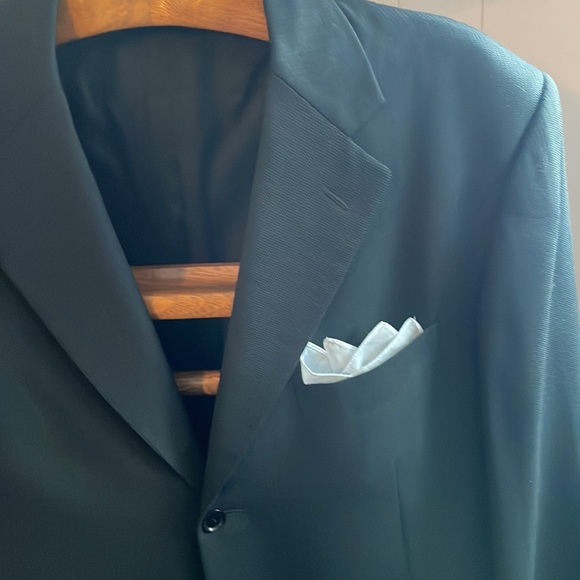 PAL ZILERI size 46L/56T Dark Green Sports Jacket - Picture 2 of 13